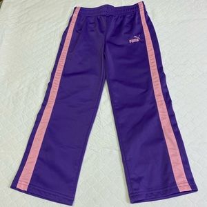 Girls size 5 puma joggers